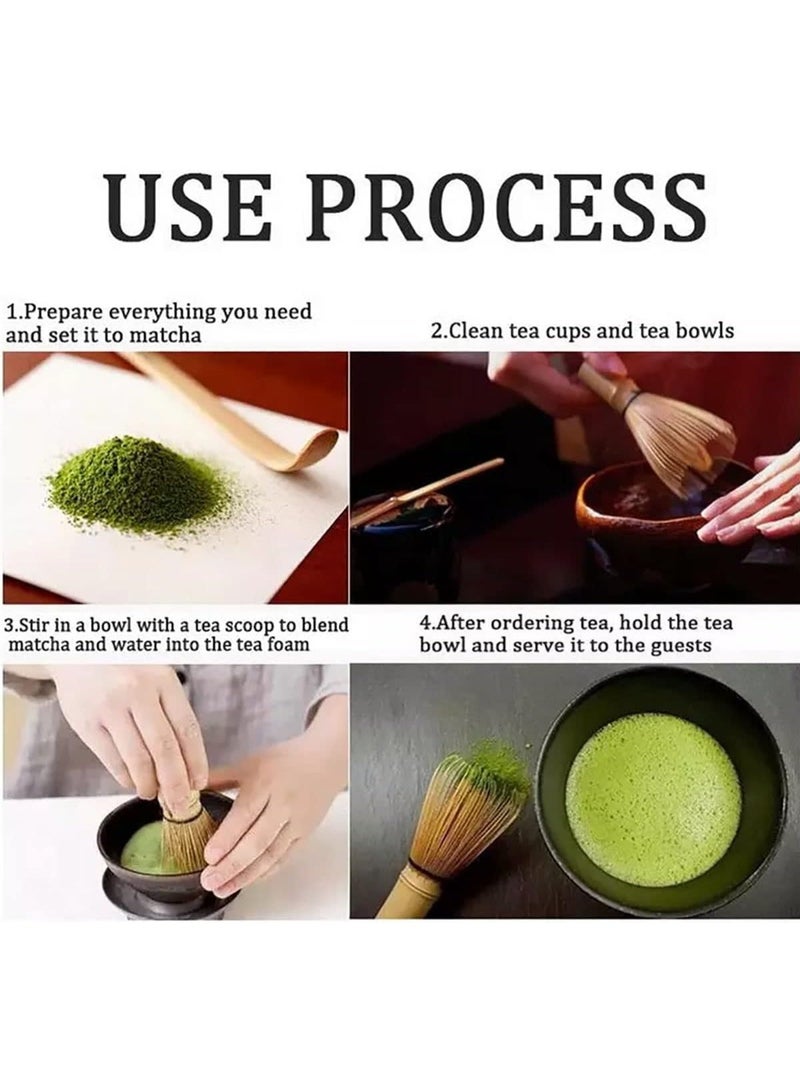 Beauenty Matcha Stirring Brush, Matcha Green Tea Powder Bamboo Matcha Stirring,Suitable for Stirring Matcha (Bamboo color 1 -piece) - Image 5